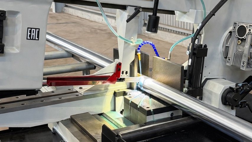 Резка газом, вулканитом, ленточнопильным станком