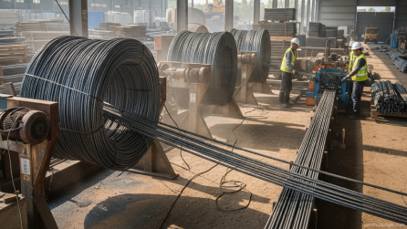 Размотка арматуры